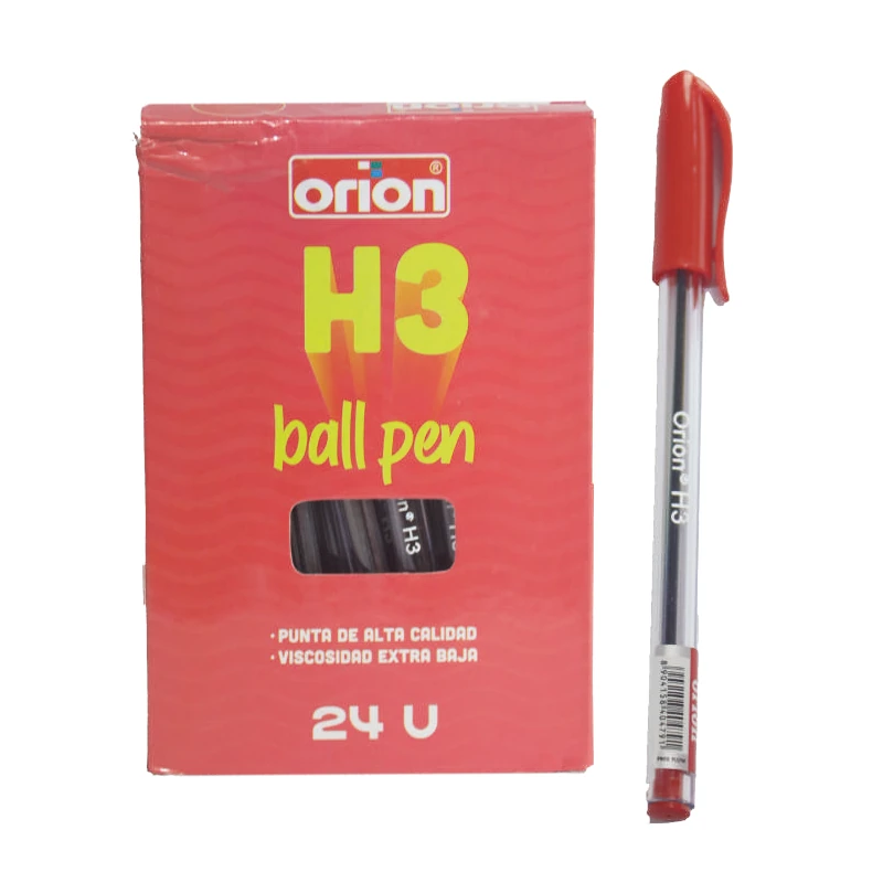 [H3-ORION-N] Boligrafo Orion Ball Pen (Negro)