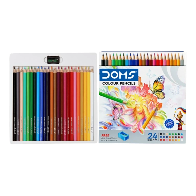 [3446] Lapices 24 Coloresores Largos + Sacapuntas