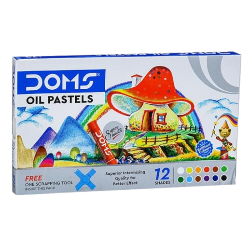 [7908] Pastel al Oleo 12 Piezas