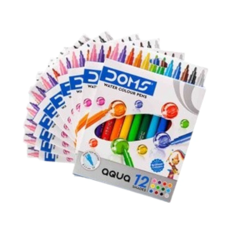 [7265] Marcador Aqua de 12 Colores 12 Piezas