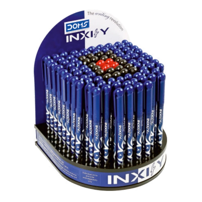 [80115] Boligrafo Inxify 22 Negro 4 Rojo 74 Azules 100u