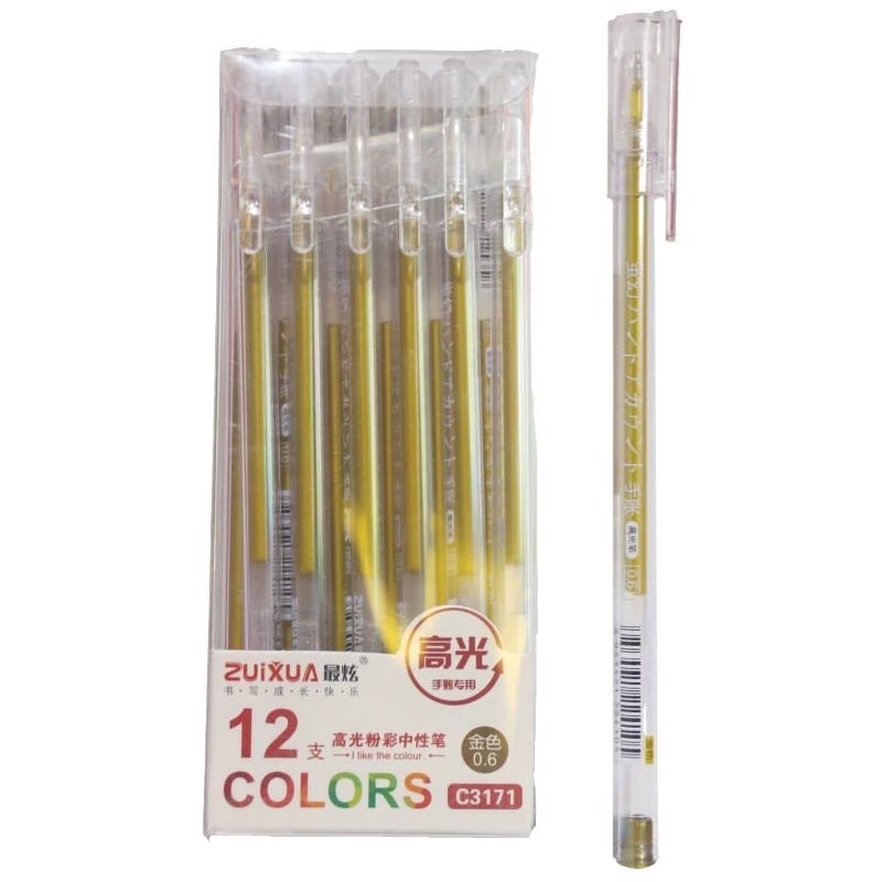 [C3171] Boligrafo Dorado ZUIXIA